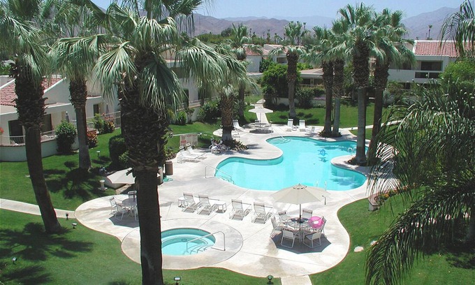 Canyon Corridor Condo | Breathtaking mountain views from this very private, updated Mid Century condo!