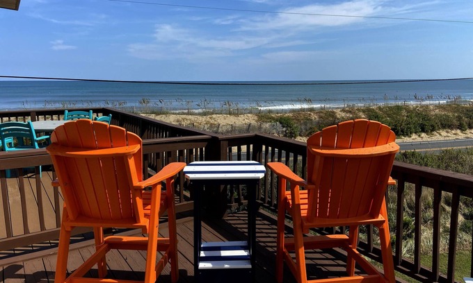 Kitty Hawk House | Breathtaking ocean view! Only 75 steps to the beach—your paradise awaits!
