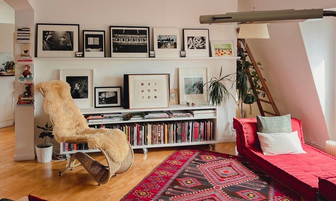 Latin Apartment | Bright & airy large top floor apartment near Mouffetard and Pantheon