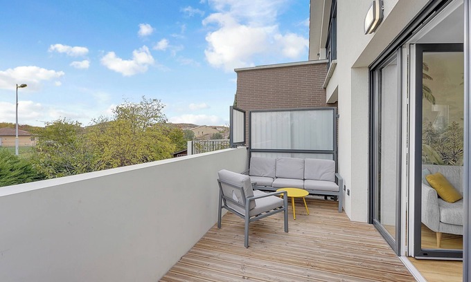 Trois Cocus - Borderouge - Croix-Daurade - Paleficat Apartment | Bright apartment with parking and wifi