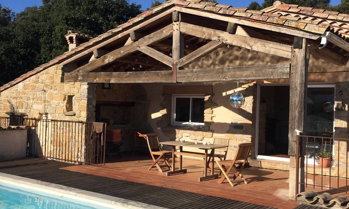 Albieres Other | Bright house with pool and breathtaking views!