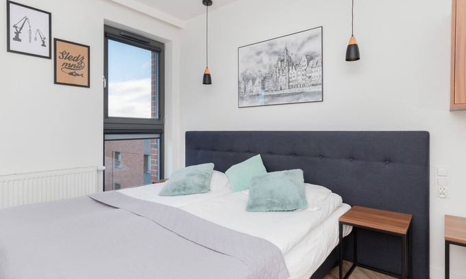 Zaspa Apartment | Browar Gdański | Superior Studio | Parking