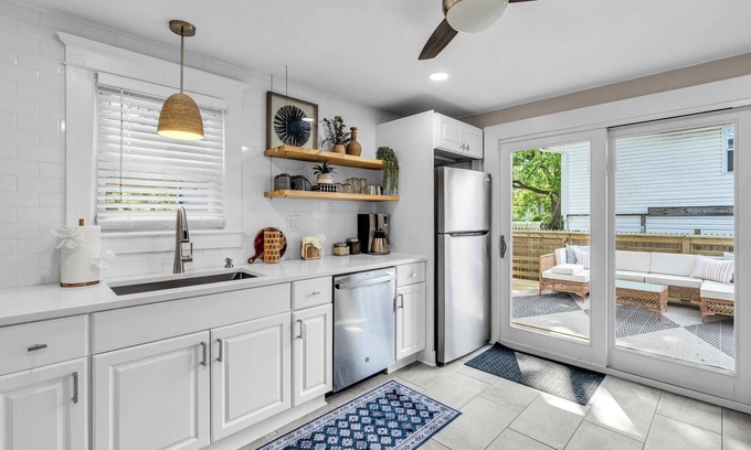 Neptune City House | Bungalow Blue in Bradley Park! Beach Badges Included!