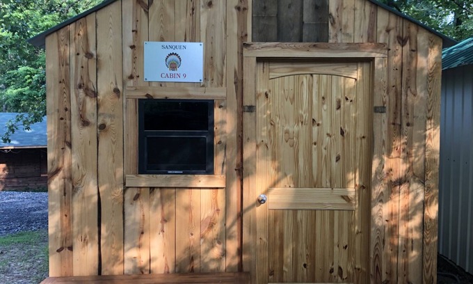 Hatfield RV Rental | Cabin 9 - Rustic Mountain Cabin Rental - Up to 3 persons