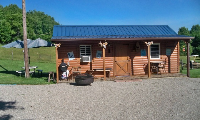 Zaleski Cabin | Cabin Borders Zaleski State Forest 40 Private Acres with Stocked Pond