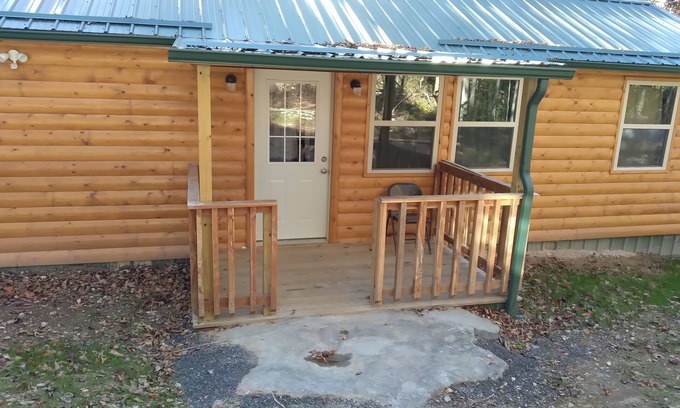 Marshall Cabin | Cabin with a tree house on a working buffalo farm near the Buffalo River.