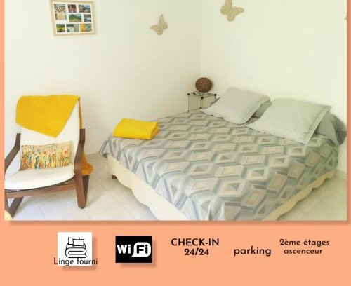 Digne-les-Bains Apartment | Calme et arboré, Studio 34