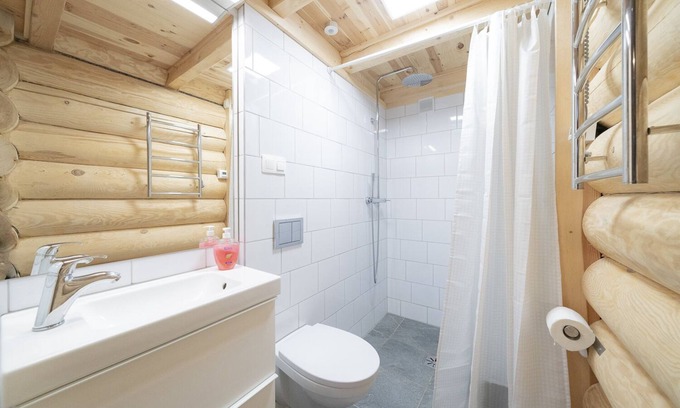Sciegny House | Camp66 - Drewniane domki z bali z widokiem na Śnieżke
