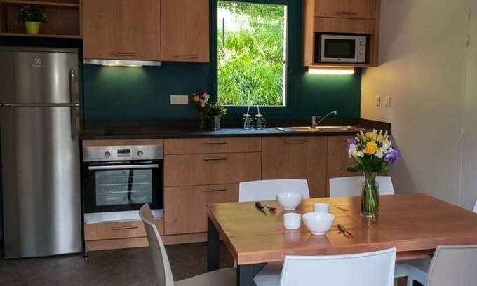 Figeac House | Camping Domaine du Surgié**** - 3-room gîte for 4/6 people with air conditioning