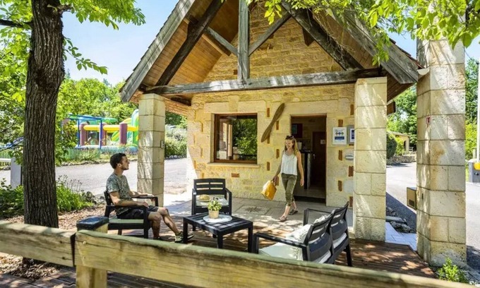 Cenac-et-Saint-Julien House | Camping Romanée Le Lou Castel* - PREMIUM mobile home - 3 bedrooms for 6 people