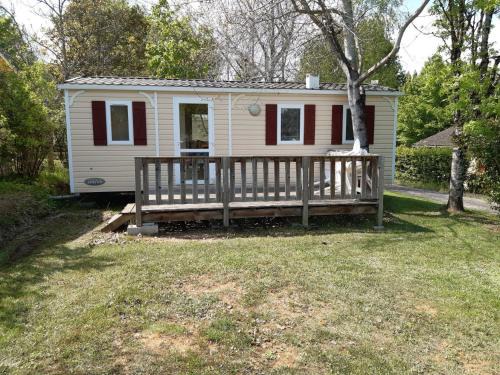 Saint-Martial-de-Nabirat Other | Camping le Convivial Mobil home 2 chambres 24m2