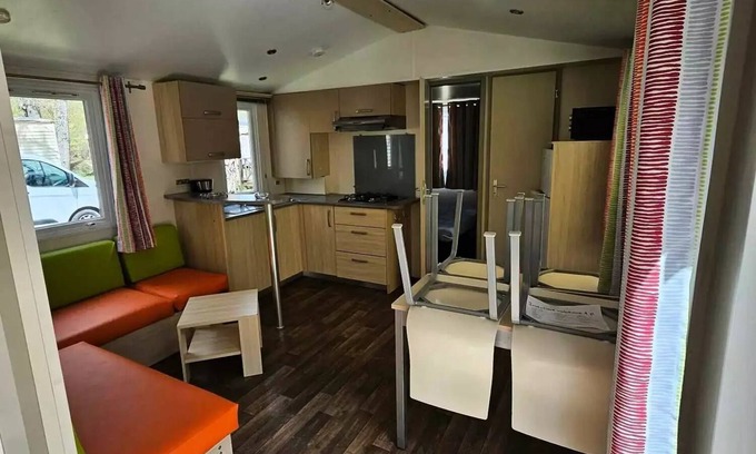 Barreme House | Camping L'Or Bleu* - 3-room mobile home for 4 people