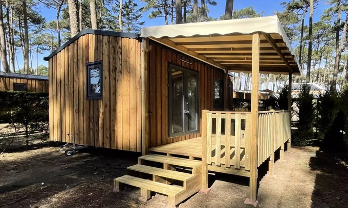 Messanges House | Camping Le Vieux Port* - Wooden cabin 2 bedrooms 4/5 people