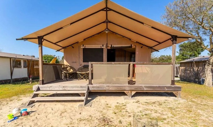 Soustons House | Camping Nature L'Airial* * - SAFARI Tent 5 persons