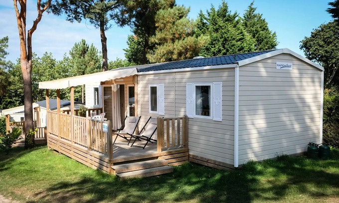 Mezos House | Camping Sen Yan * - 5-room mobile home for 8/10 people Air-conditioned