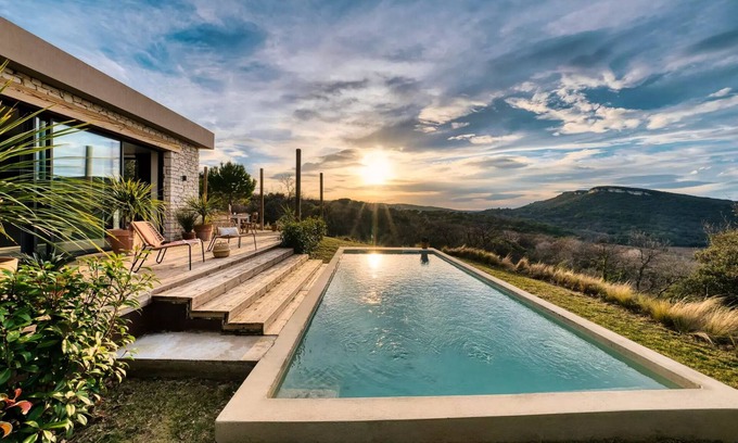 La Roque-sur-Ceze House | Camping Slow Village Provence Occitanie* - Villa with 3 bedrooms + 1 studio 1 bedroom 8 people