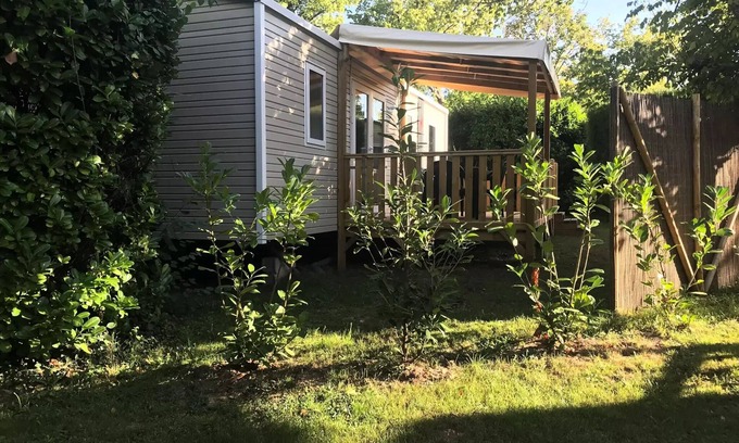 La Douze House | Camping Ushuaïa Villages Le Bois Coquet * - Comfort mobile home - 3 bedrooms - TV - 33m² 6 people