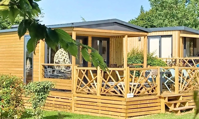 Les Loges House | Campsite L'Aiguille Creuse* - Mobile home Living Sunêlia Luxe 3 Rooms 4 People