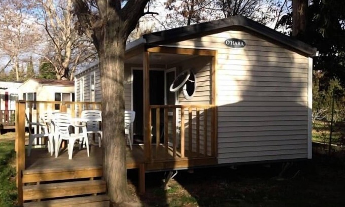 Nefiach House | Campsite La Garenne* - Eco 3-room mobile home 2/4 people