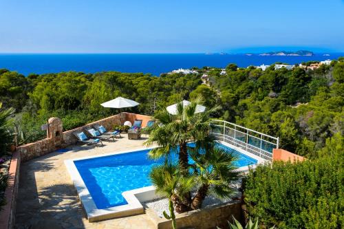 Cala Vadella Villa | CAN COSTA Amazing view of sunset on the sea
