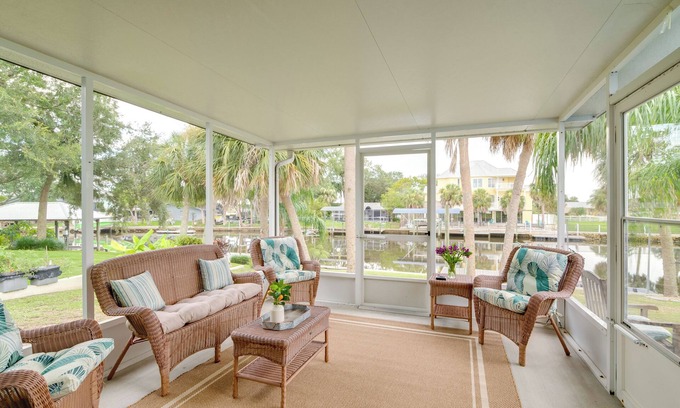 Dixie Shores House | Canal-Front Relaxation: Crystal River Home w/Dock