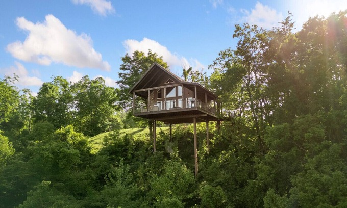 Jasper Cabin | Canyon View Treehouse- Winter Vacation With A View