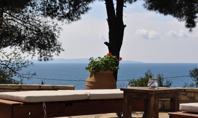 Sivota Villa | Captain Mike's Villa II: Traditional Villa -Magnificent View