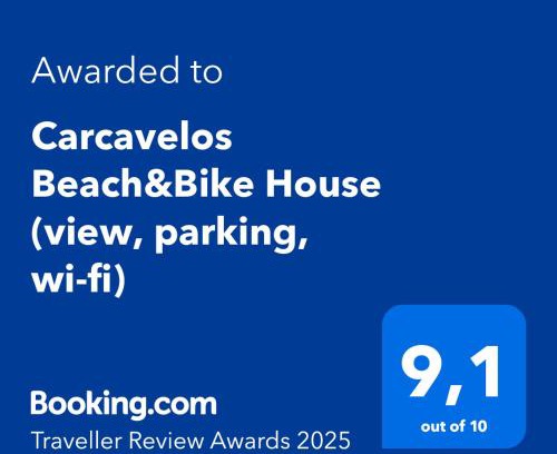 Cascais Apartment | Carcavelos Beach&Bike House (view, parking, wi-fi)