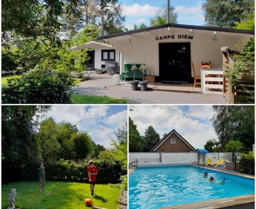 Schoonebeek Ski Chalet | Carpe Diem, het ruime chalet met houtkachel nabij Wildlands Emmen