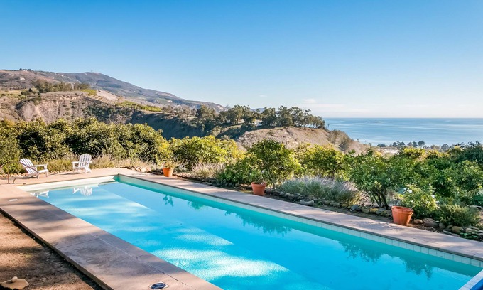 Carpinteria House | Carpinteria Adobe Ranch House on Bluffs Above Ocean