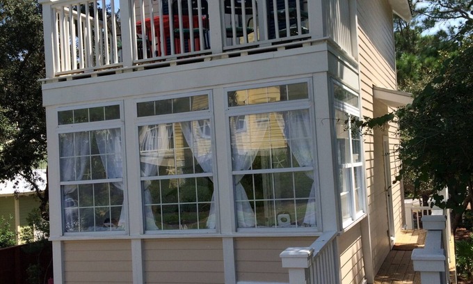 Dune Allen Beach House | Carriage House Off 30A. 1.5Bd/1Bath. Sleeps 5-6
