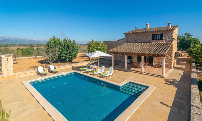 Santa Eugenia Villa | CAS GENERAL (SANTA EUGENIA) - Beautiful rustic villa with private salt pool and free Wi-Fi