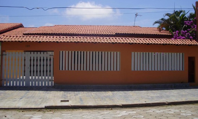 Jardim Casablanca House | Casa 200m da praia 3 dorm. p/12 pessoas