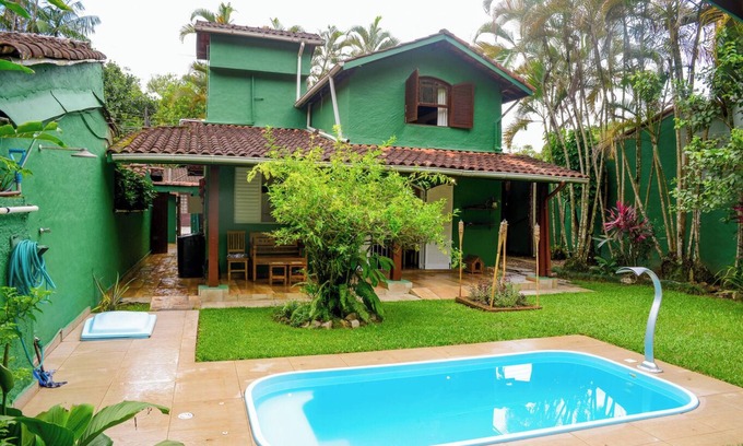 Boicucanga Beach House | Casa Completa c/Piscina e 500m da Praia -3 Quartos