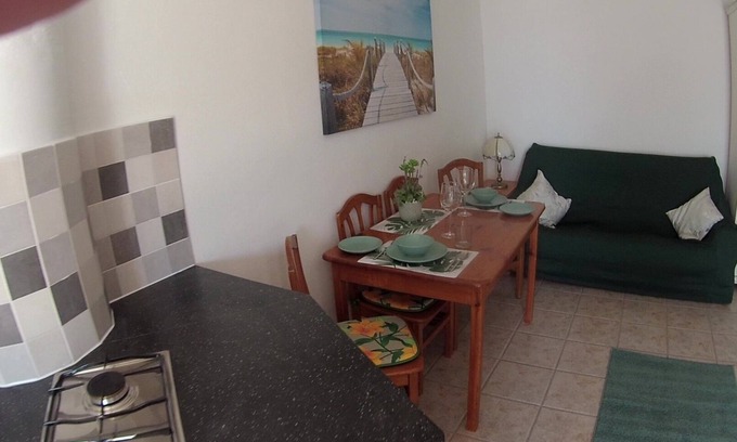 Macher Apartment | CASA EDEN Apartment with mountain views 2 bedrooms and 1 bathroom kitchen area
