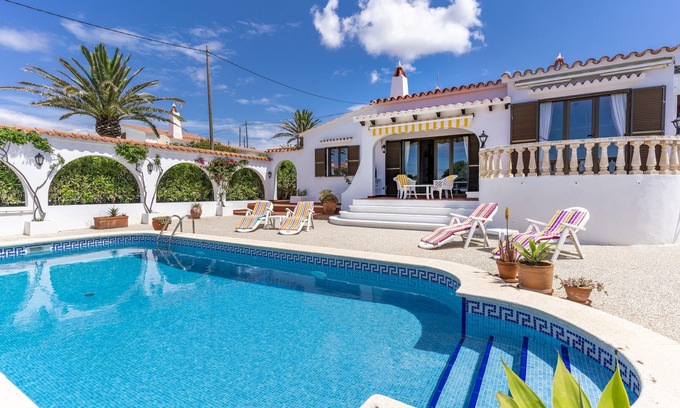Cala en Porter Villa | Casa Honiol: Private and spacious villa with sea views