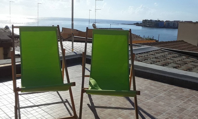 Augusta House | Casa Love. Maison de Vacances en Sicile. Idéal Pour Grande Famille, vue sur mer