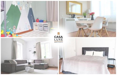 Guenzburg Apartment | CASA LUXE - 115qm - Stadtmitte - Familienfreundlich - Parkplatz - 5km zum Legoland
