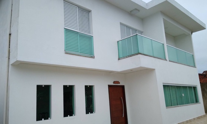 Jardim Virginia House | Casa Nova Cove Guarujá-4 suites-POOL-w / CONDITIONED