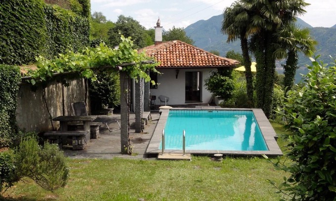 Vico Morcote House | Casa Ranica Morcote with pool