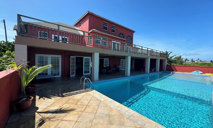 Flatfield House | Casa Roja - Must See Private Serene Oceanfront Property