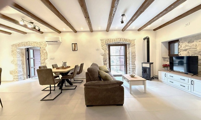 Prodol Villa | Casa Rossa Ac, Wifi, Prodol - Croazia