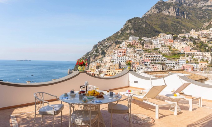 Positano House | CASA TONY & MARY - Magnificent Seaview Terrace