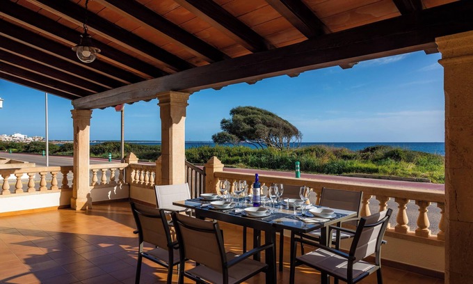 Sa Rapita House | 'Casa vacacional Es Vell Marí' with Sea View, BBQ, Terraces & Wi-Fi