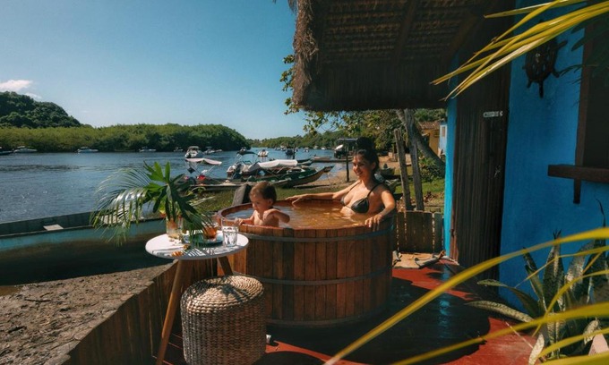 Caraiva House | Casinha Azul Caraíva - casa completa na beira do Rio