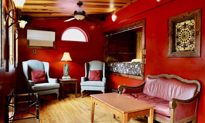 Stanardsville Apartment | Castle Suite at White Lotus Eco Spa Retreat