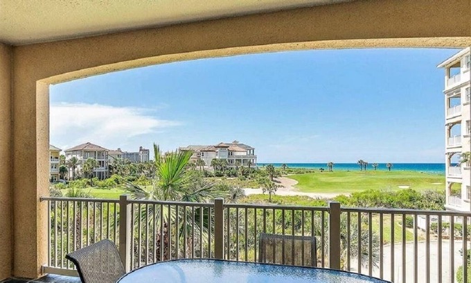 Palm Coast Condo | CB334 Romantic & Family Ocean & Golf Views - & bring your pet too!