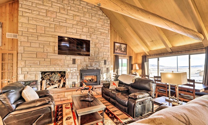 Centennial Cabin | Centennial Cabin w/Hot Tub, Sauna & Pool Table!