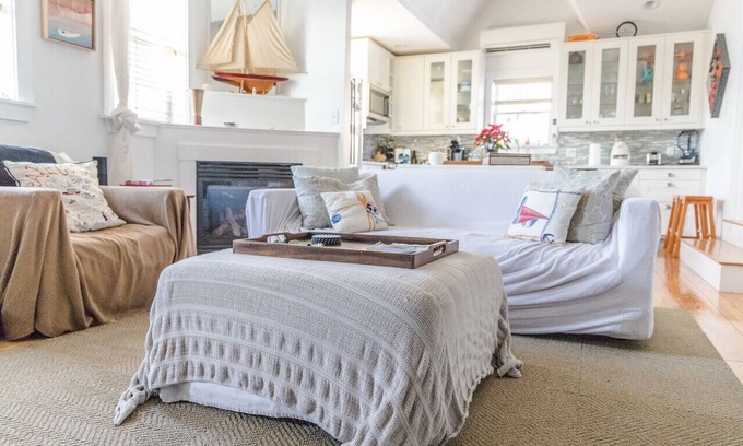 Provincetown Condo | Central Commercial St Condo w/Water Views + Direct Parking