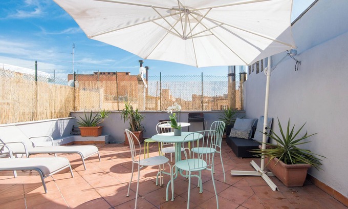 Rione XVI Ludovisi Apartment | Central Rome Terrace Apartment